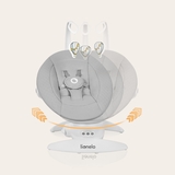 Крісло-гойдалка Lionelo Iris Grey Concrete, сірий - Pampik - 9