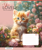 Набір зошитів Yes You Lovely А5 в лінійку 18 аркушів 25 шт. (767000) - Pampik - 2