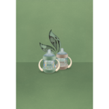 Пляшечка з ручками NukFor Nature, 150 мл, бежевий (3952720) - Pampik - 3