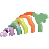 Деревянная пирамидка Hape Слоненок (E0489) - Pampik - 2