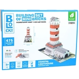 Будівельний набір для творчості Strateg Blocky Береговий маяк (31009) - Pampik