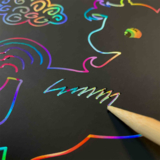 Книжка-розмальовка Ses Creative 3 в 1 Чарівний світ 13 сторінок 2 сторінки для гравюри (00117S) - Pampik - 3