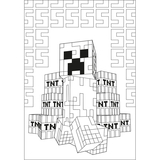Розмальовка Yes Minecraft 12 сторінок (742915) - Pampik - 3