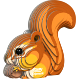 Збірна 3Д модель Eugy Зоопарк Бурундук (XEG-041) - Pampik