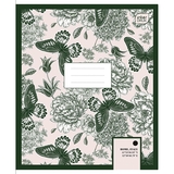 Набор тетрадей ученических Interdruk Premium Botanique 2 А5, в клетку, 48 листов, 4 шт. (354488-4) - Pampik - 2