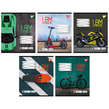 Набор тетрадей Yes Unique А5 в линейку 24 листа 20 шт. (67049) - Pampik