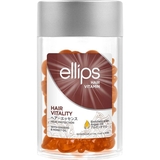 Вітаміни для волосся Ellips Hair Vitamin Hair Vitality with Ginseng & Honey Oil Здоров'я волосся 50 мл (50 шт. х 1 мл) - Pampik