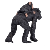 Ігрова фігурка Mojo Шимпанзе з малюком (387264) - Pampik - 5