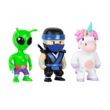 Набір колекційних фігурок Stumble Guys Ніндзя Кай, Спрінклс, Прибулець, 3 шт. (SG2020-5) - Pampik - 2