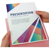 Дисплей-книга Axent с карманом А4, 20 файлов розовая (1020-24-A) - Pampik - 4