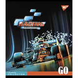 Набір зошитів Yes Racing championship А5, в клітинку, 24 аркуші, 10 шт. (66836) - Pampik - 3