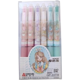 Набор автоматических гелевых ручек Malevaro чернил синего цвета 11 шт. (33116/12) - Pampik - 2