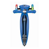 Самокат Globber Primo Foldable Fantasy Lights Перегони, з підсвіткою, до 50 кг, 3+, синій (432-100) - Pampik - 4