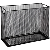 Короб для підвісних файлів Buromax металевий 31.5x14x24.5 см чорний (BM.6236-01) - Pampik