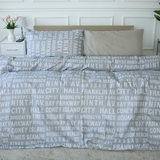 Комплект постельного белья MirSon Ranforce Elite 17-4739 Newspaper 110 х 140 см - Pampik