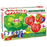 Развивающая игра Ludum Фруктовая математика 2 в 1 (ME5032-15) - Pampik