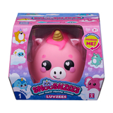 Игрушка-антистресс Smooshzees Luvzees Единорог Цаппи коллекционная розовая (8225) - Pampik - 4