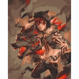 Набор для росписи ArtCraft Волчья сила 40x50 см (10315-AC) - Pampik