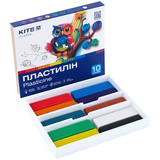 Пластилин восковой Kite Classic 10 цветов 200 г (K-084) - Pampik - 4