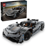 Конструктор LEGO Technic Koenigsegg Jesko Absolut сірий гіперкар, 801 деталь (42173) - Pampik - 3