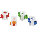 Набір направляючих блоків для конструктора-лабіринту Hape Quadrilla 4 шт. (E6025) - Pampik