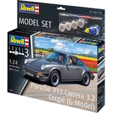 Сборная модель Revell Автомобиль Porsche 911 Carrera 3.2 Coupe уровень 3, масштаб 1:24, 109 деталей (RVL-67688) - Pampik