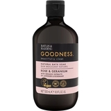 Пена для ванной Baylis & Harding Goodness Rose & Geranium 500 мл - Pampik
