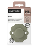 Пустушка фізіологічна Suavinex Wonder, силіконова, 6-18 місяців, зелений (308392) - Pampik - 3