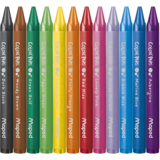Крейда воскова Maped Color Peps Wax Crayons 12 шт. (MP.861011) - Pampik - 2