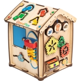 Бізібудинок GoodPlay Всезнайка з LED підсвічуванням 24х24х30 см (691407) - Pampik