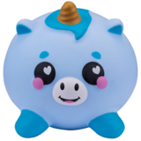 Игрушка-антистресс Smooshzees Luvzees Единорог Больц коллекционная голубая (8224) - Pampik