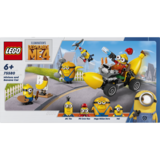Конструктор LEGO Despicable Me Посіпаки й банановий автомобіль, 136 деталей (75580) - Pampik