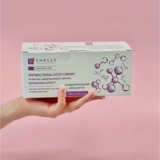 Крем для ніг Shelly антибактеріальний з іонами срібла, екстрактом зеленого чаю і ментолом, 400 мл (4 мл по 100 шт.) - Pampik - 5