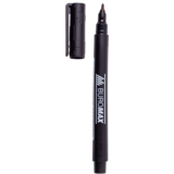 Маркер Buromax водостійкий, 1 мм, чорний (BM.8704-01) - Pampik - 2