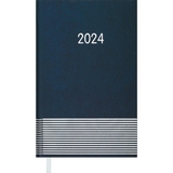 Ежедневник датированный Buromax Parallel 2024 A6 синий (BM.2550-02) - Pampik