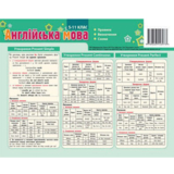Картонка-підказка Зірка Англійська мова 5-11 клас 20х15 см 4 сторінки (286298) - Pampik