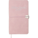 Еженедельник датирован Buromax Velour 2024 153х85 мм розовый (BM.2891-10) - Pampik