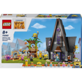 Конструктор LEGO Despicable Me Родинний маєток Ґру й посіпак, 868 деталей (75583) - Pampik