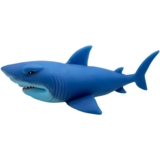 Стретч-іграшка #sbabam у вигляді тварини Гігантська акула, синій (66/CN21-2) - Pampik - 2