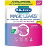 Салфетки для стирки Dr. Beckmann Magic Leaves цветные вещи, 20 шт. - Pampik
