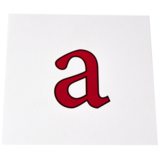 Карточки мини Зірка Английский алфавит 26 шт. 11х11 см (289183) - Pampik - 3