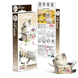 Збірна 3Д модель Eugy Зоопарк Кошеня сіамське (XEG-088) - Pampik - 7