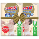 Підгузки-трусики Goo.N Premium Soft 3/М (7-12 кг), 100 шт. - Pampik