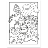 Раскраска 1 Вересня Unicorn 12 страниц (742582) - Pampik - 2