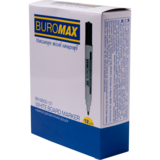 Маркер Buromax для магнітних сухостираючих дошок чорний (BM.8800-01) - Pampik - 3