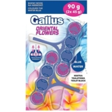 Туалетный блок Gallus Oriental Flowers Восточные цветы, 90 г (2 шт.х45 г) - Pampik