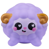 Іграшка-антистрес Smooshzees Luvzees Баранчик Віллоу колекційна фіолетова (8228) - Pampik