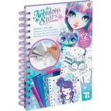 Набор для творчества Nebulous Stars Скетчбук: Фантазийное искусство из фольги (11025) - Pampik