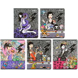 Набор тетрадей Kite Tokidoki А5 в клетку 48 листов 10 шт. (TK22-259) - Pampik