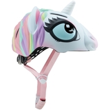 Шолом захисний Globber Fantasy Єдиноріг білий, р.S/M (49-55 см) з ліхтариком (605-110) - Pampik - 2